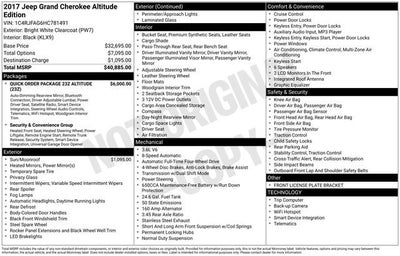 2017 Jeep Grand Cherokee Altitude