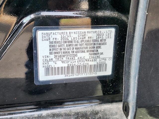 2015 Nissan Sentra S