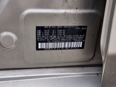 2016 Subaru Legacy 2.5i