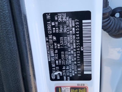 2019 Kia Sorento SX