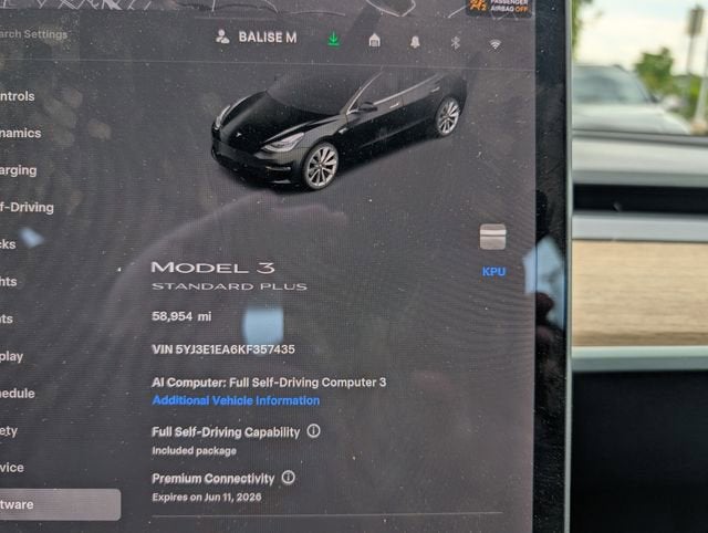 2019 Tesla Model 3 Standard Range Plus