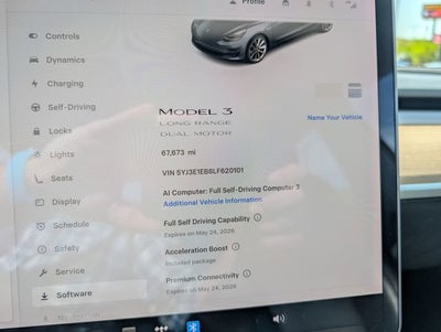 2020 Tesla Model 3 Long Range