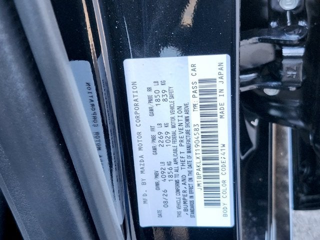 2026 Mazda Mazda3 Hatchback 2.5 S Select Sport