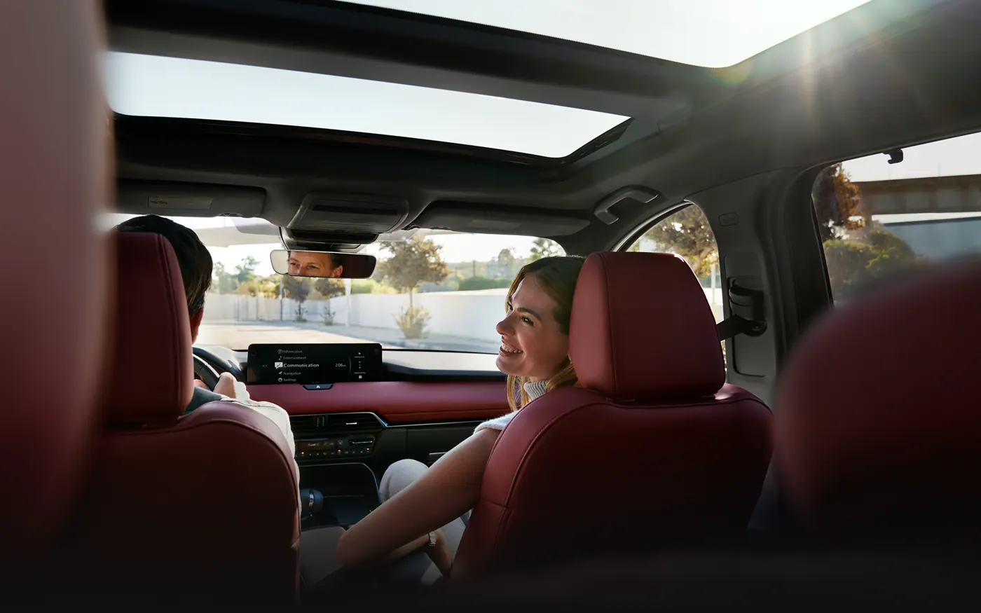 Friends riding in the 2-row 2027 Mazda CX-90 | Balise Mazda in Springfield MA