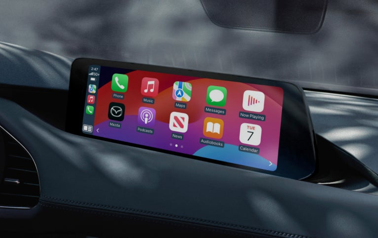 2025 Mazda 3 Sedan -Apple CarPlay Integration Feature | Balise Mazda in Springfield MA