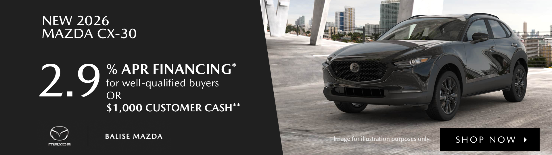 New 2026 Mazda CX-30