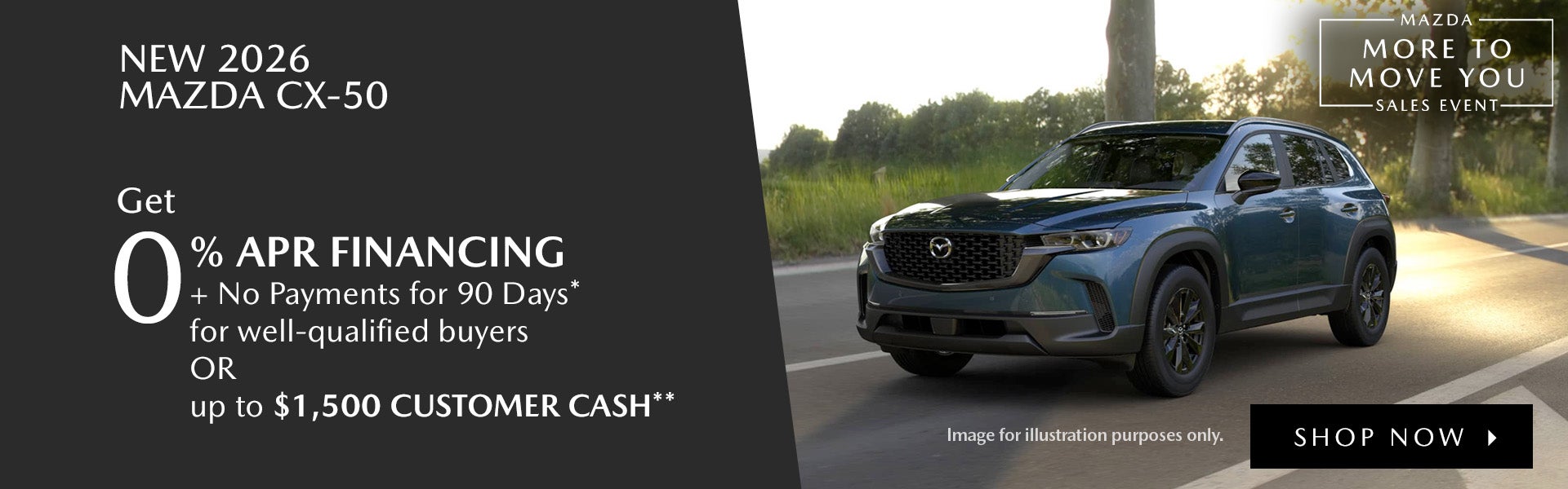 New 2026 Mazda CX-50