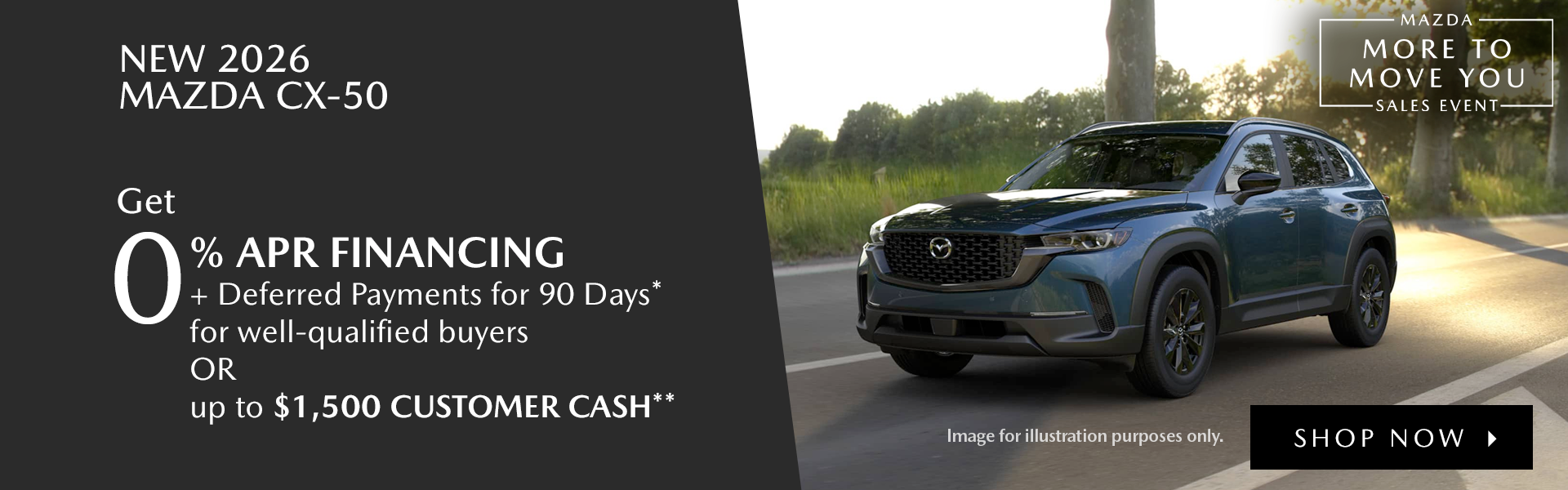 New 2026 Mazda CX-50