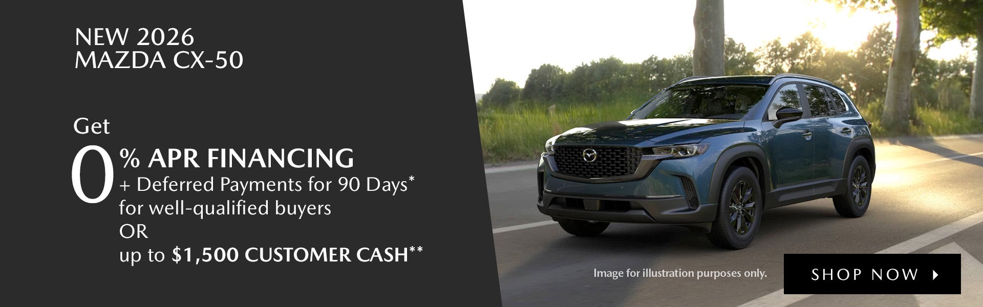 New 2026 Mazda CX-50