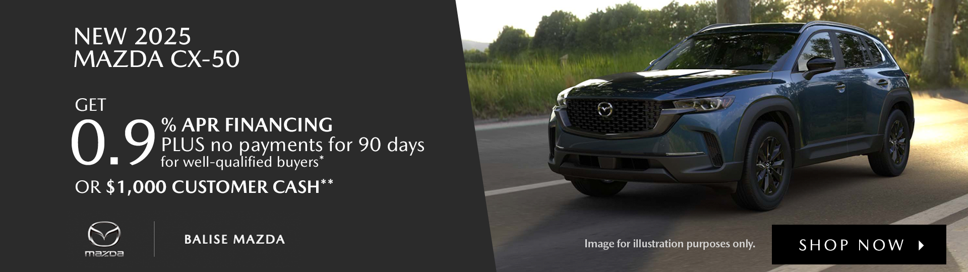 New 2025 Mazda CX-50