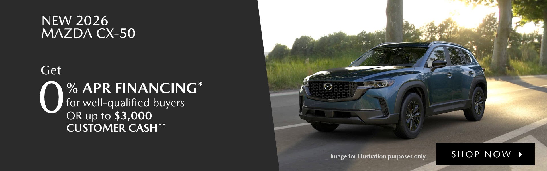 New 2026 Mazda CX-50