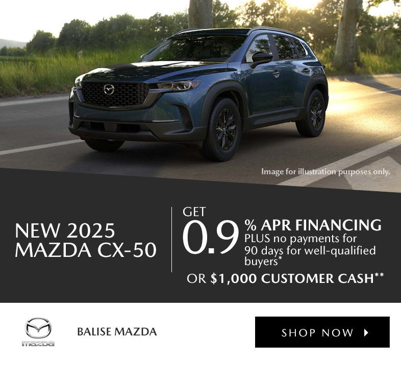 New 2025 Mazda CX-50