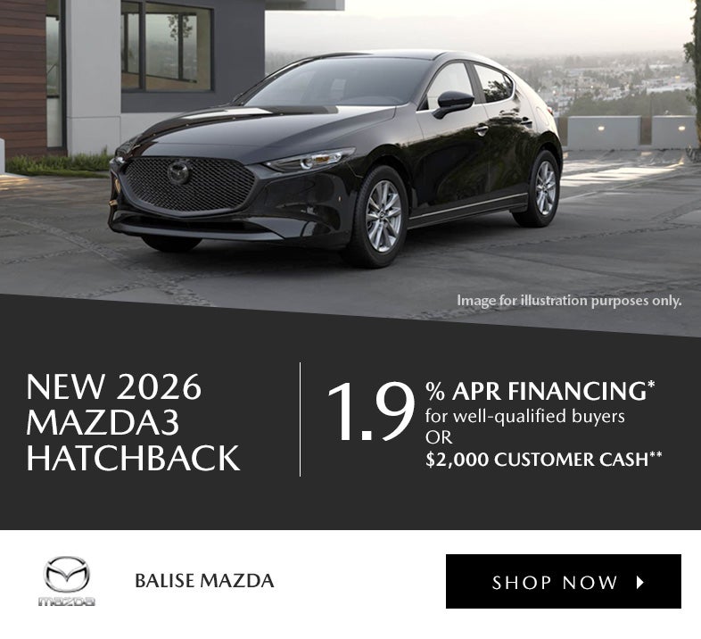 New 2026 Mazda3 Hatchback