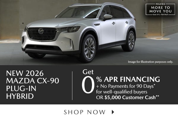 New 2026 Mazda CX-90 Plug-in Hybrid
