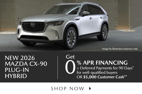 New 2026 Mazda CX-90 Plug-in Hybrid