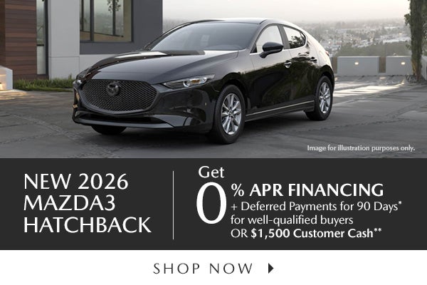 New 2026 Mazda3 Hatchback