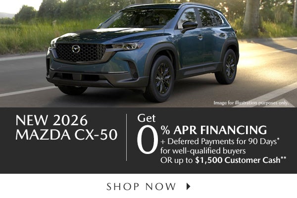 New 2026 Mazda CX-50