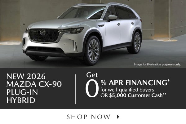 New 2026 Mazda CX-90 Plug-in Hybrid